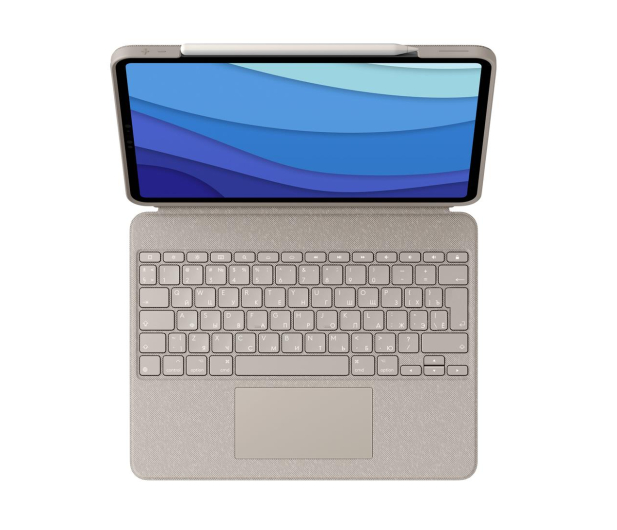 Logitech Combo Touch iPad Pro 12.9" (5. gen) piaskowy - 678736 - zdjęcie 2